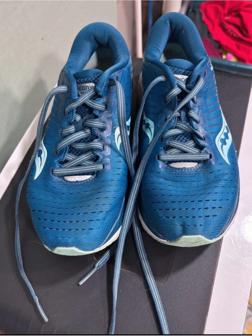 Saucony Teal-Blue Women's Running Sneakers